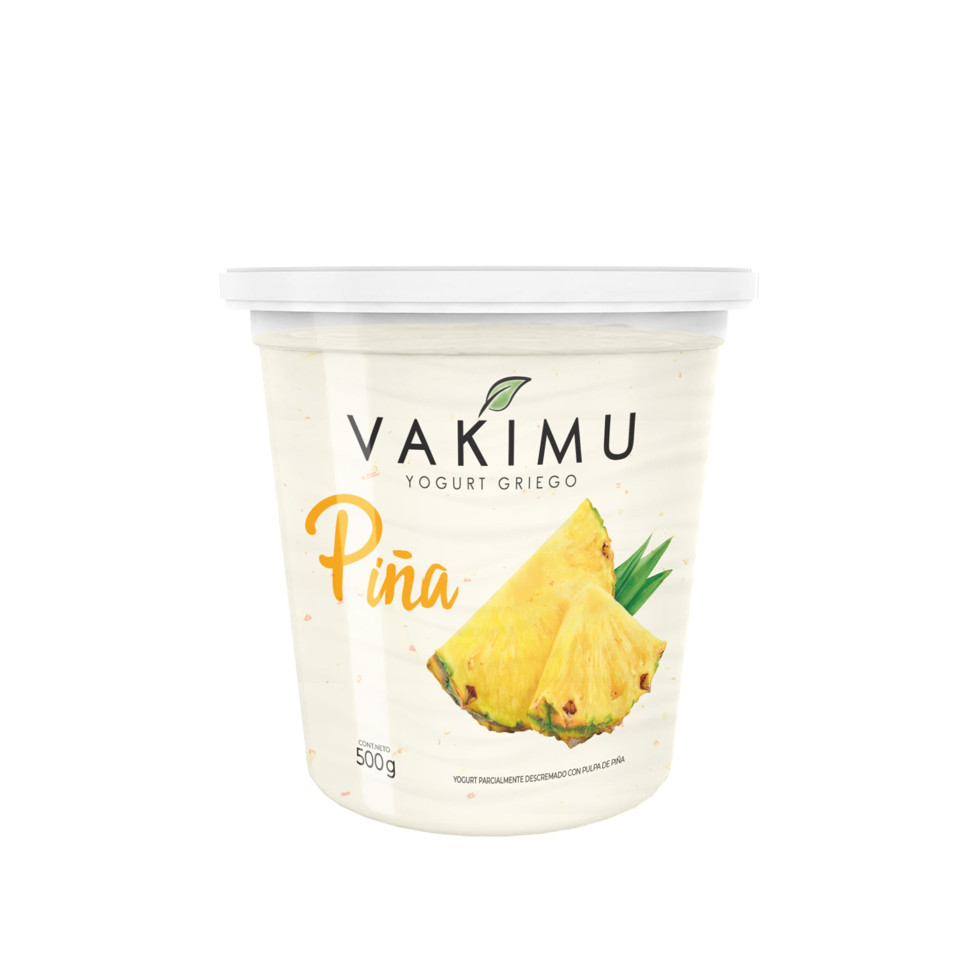 Yogurt Griego Vakimu Piña 500g