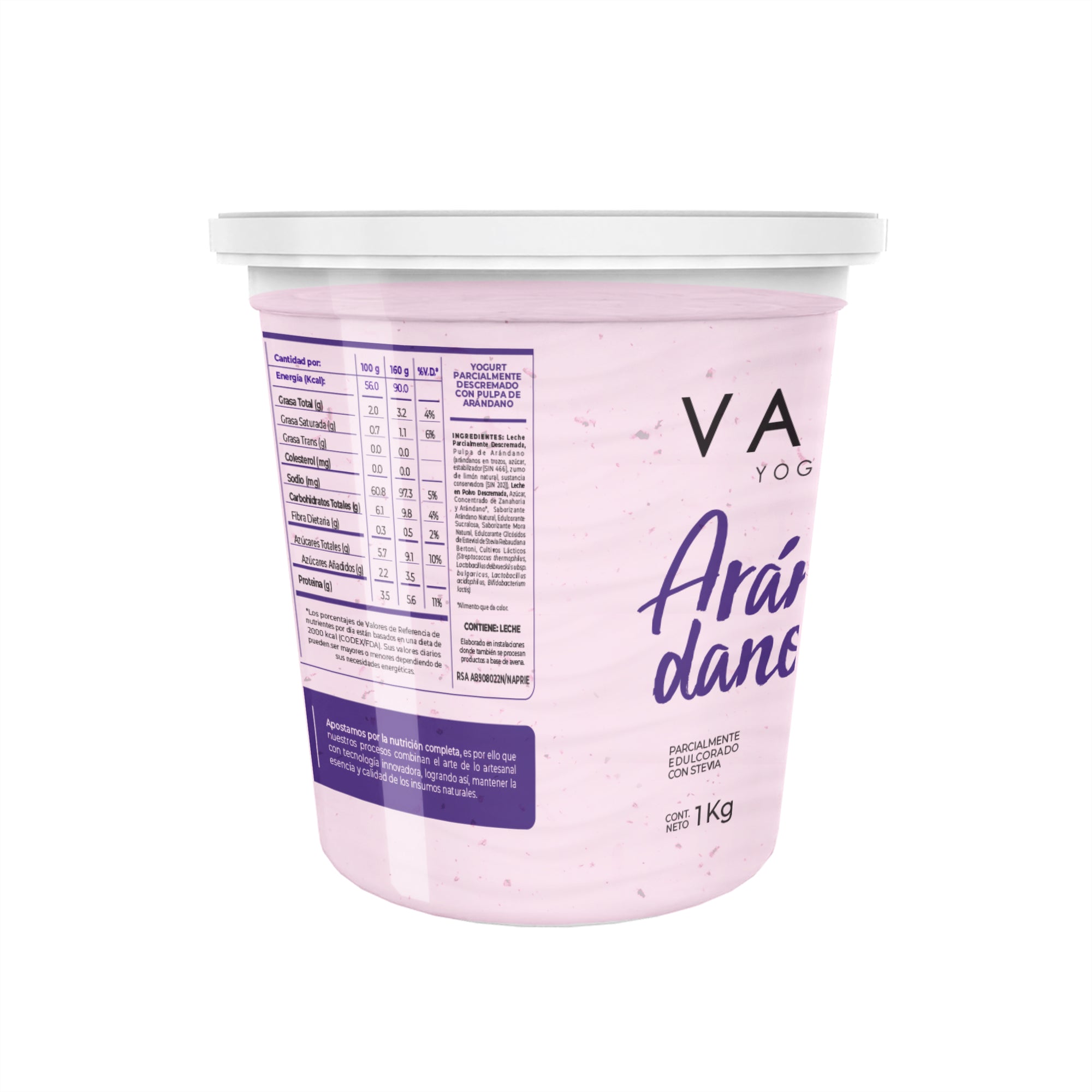 Yogurt Griego Vakimu Arándano 1 Kg