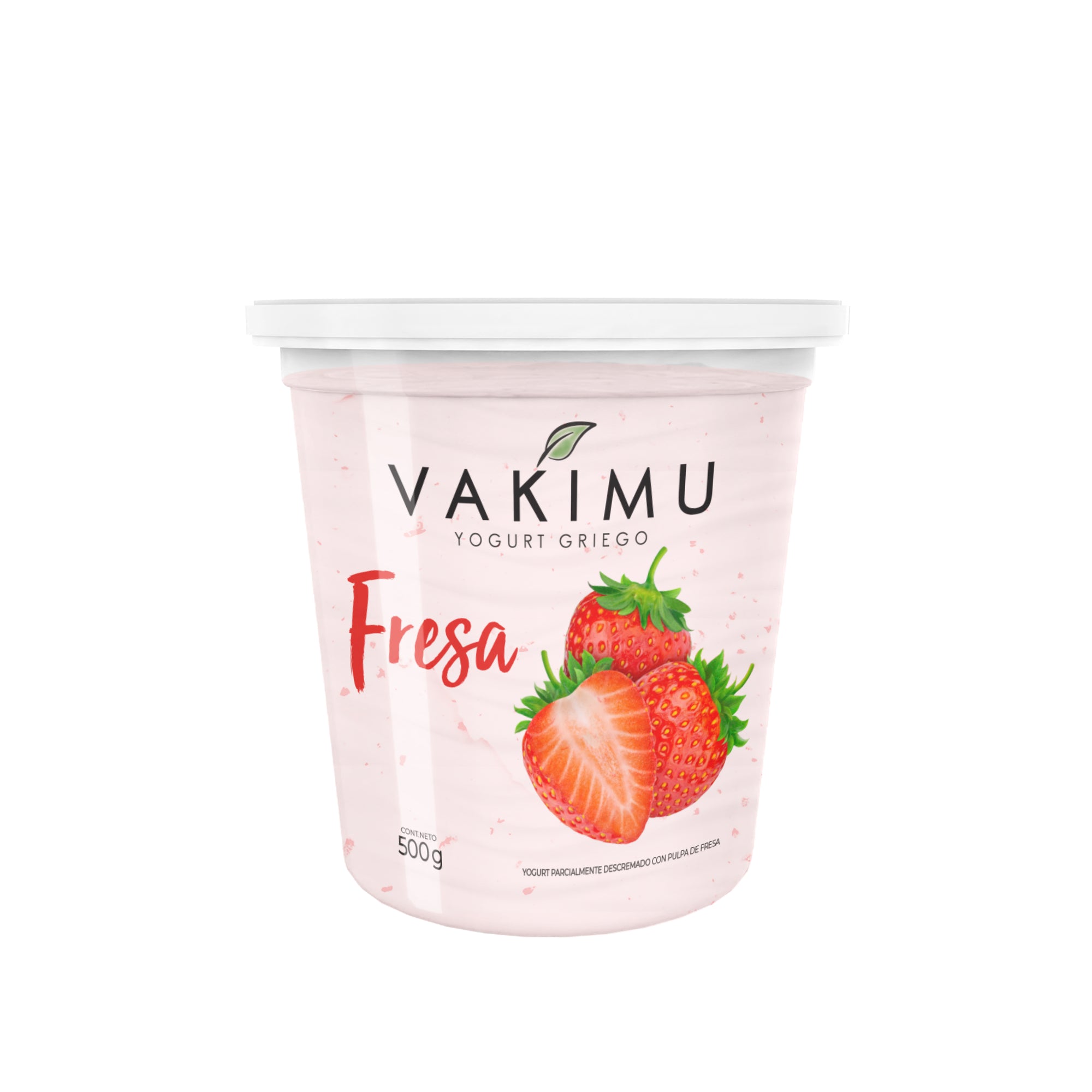 Yogurt Griego Vakimu Fresa 500g