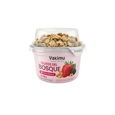Yogurt Griego Frutos del Bosque + Granola 178 g - imagen extra
