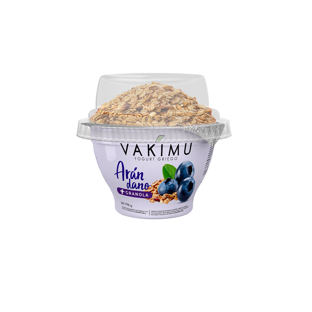 Yogurt Griego Arándano + Granola 178 g