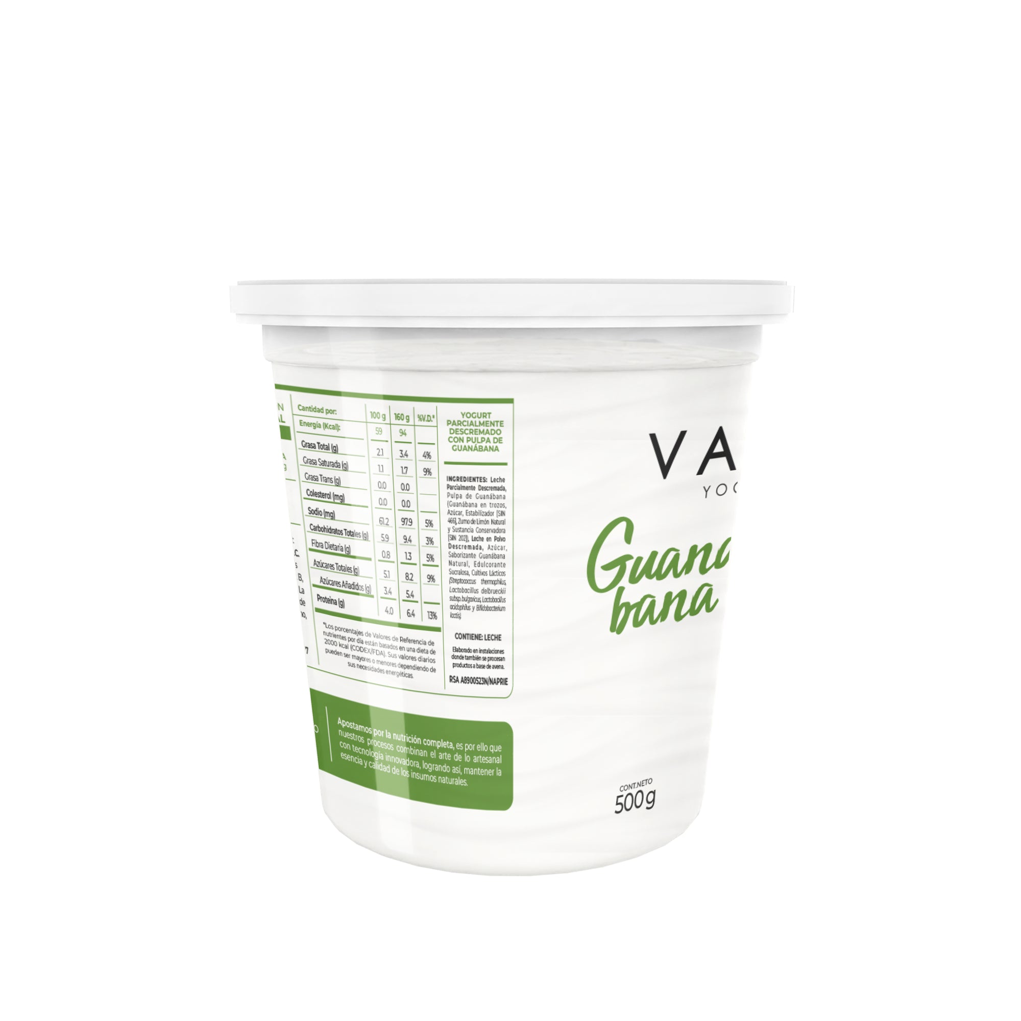 Yogurt Griego Vakimu Guanábana 500g