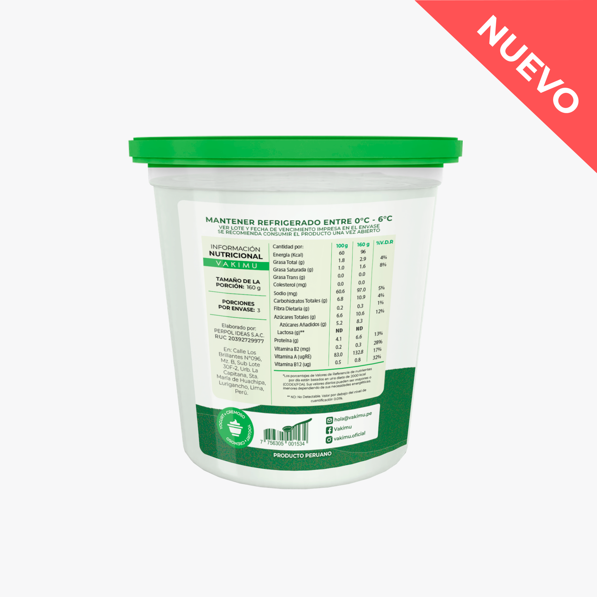 Yogurt Probiótico Limón 480 g