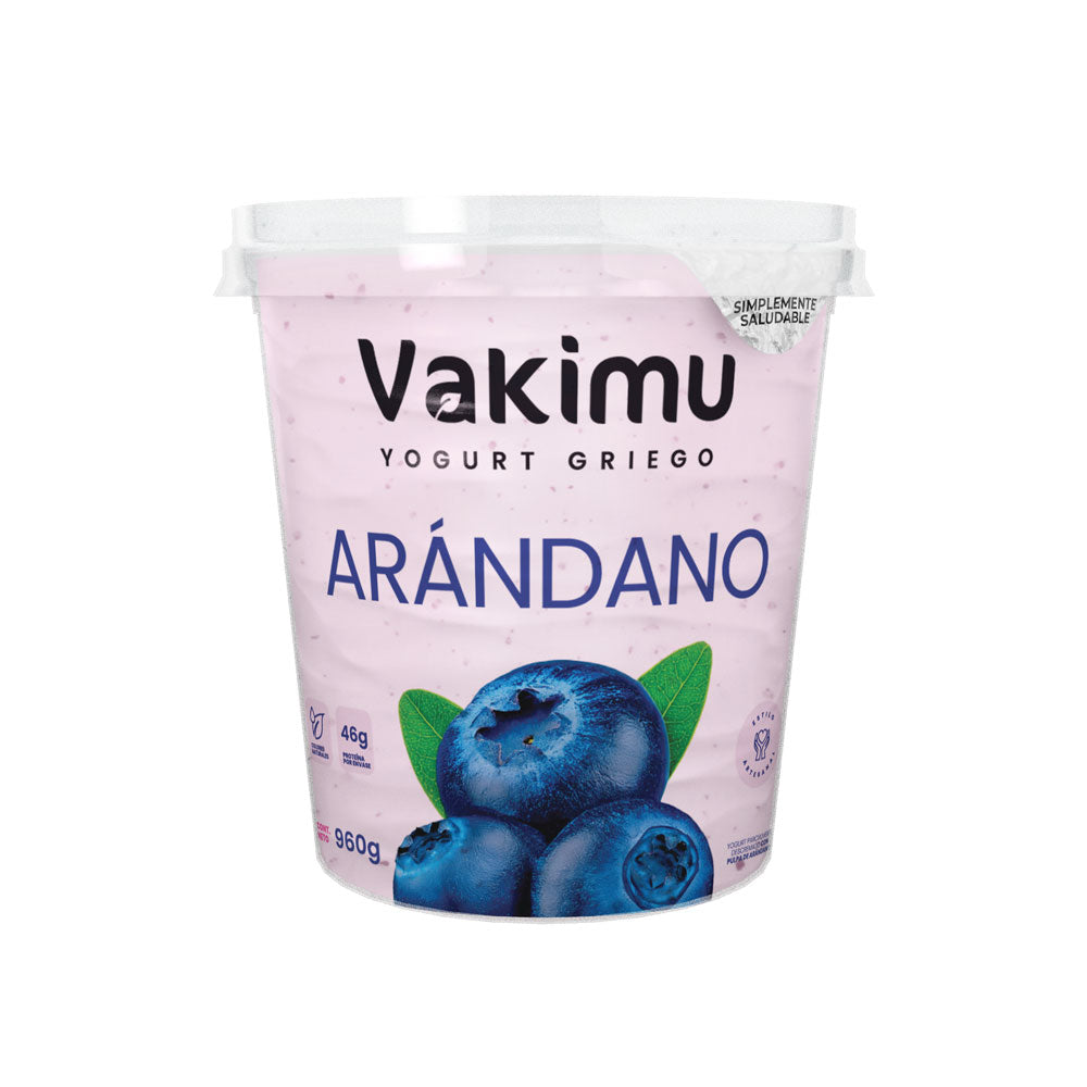 Yogurt Griego Vakimu Arándano 960g