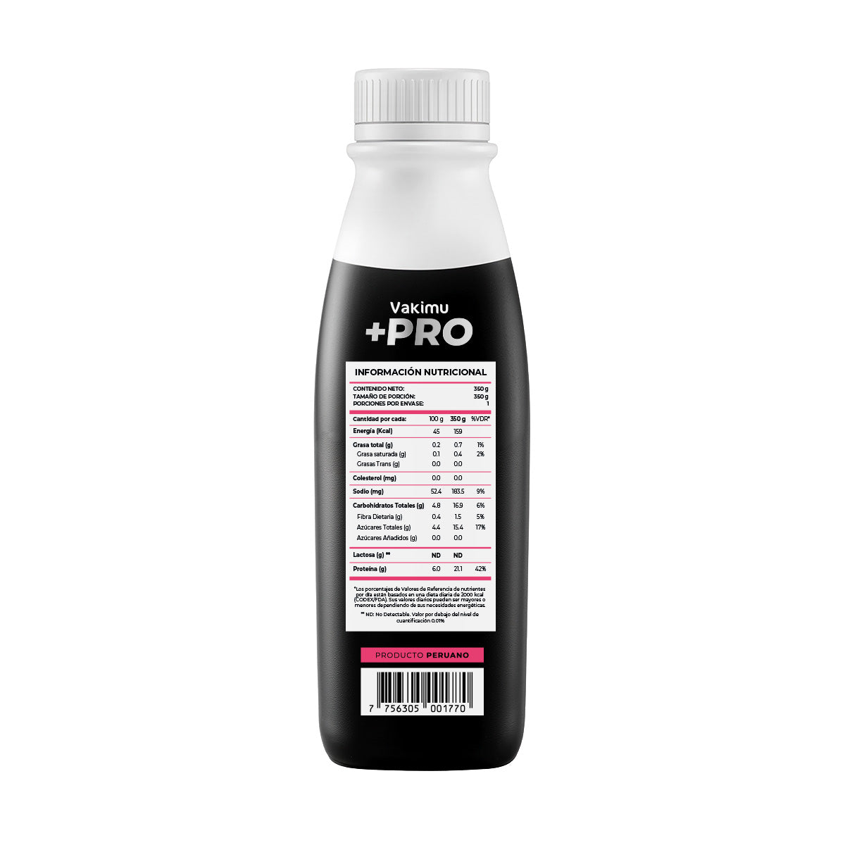 YOGURT BEBIBLE VAKIMU +PRO FRAMBUESA 350g - FV:27/07/26