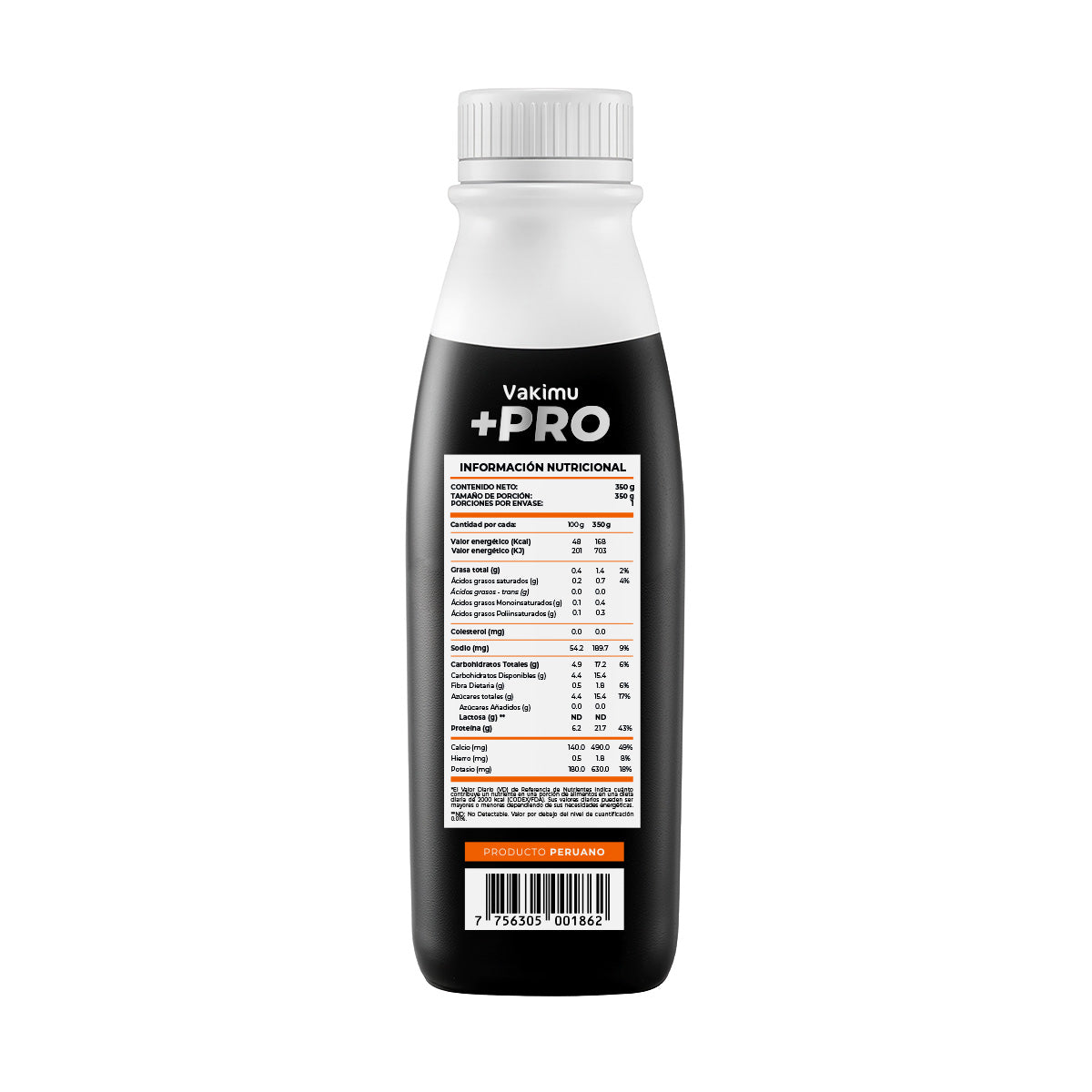 YOGURT BEBIBLE VAKIMU +PRO DURAZNO 350G - FV:03/08/26