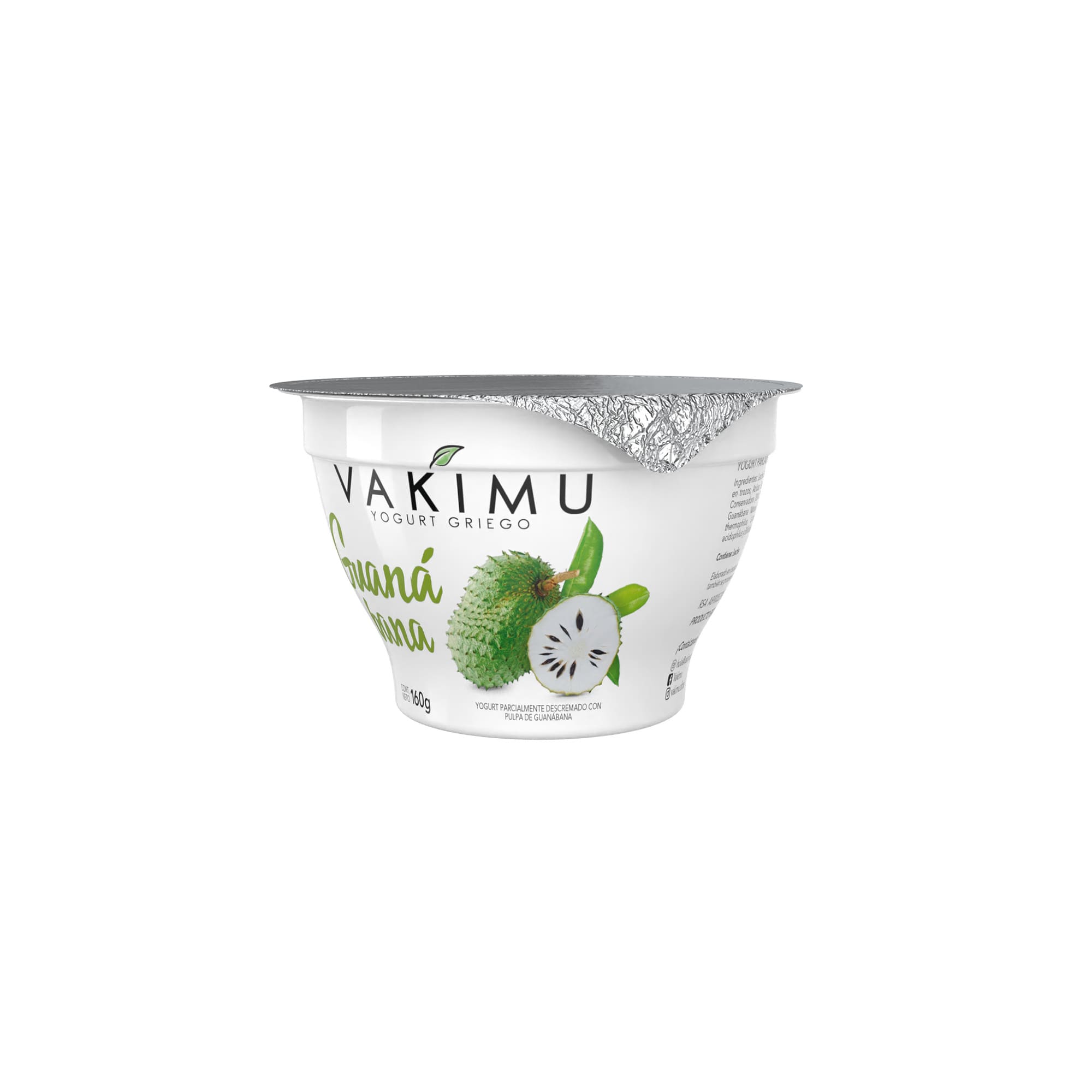 Yogurt Griego Vakimu Guanábana 160g